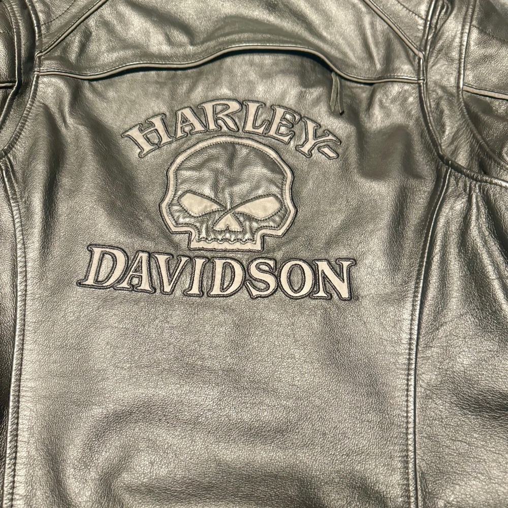 Women's Harley Davidson 3-1 Leather Jacket